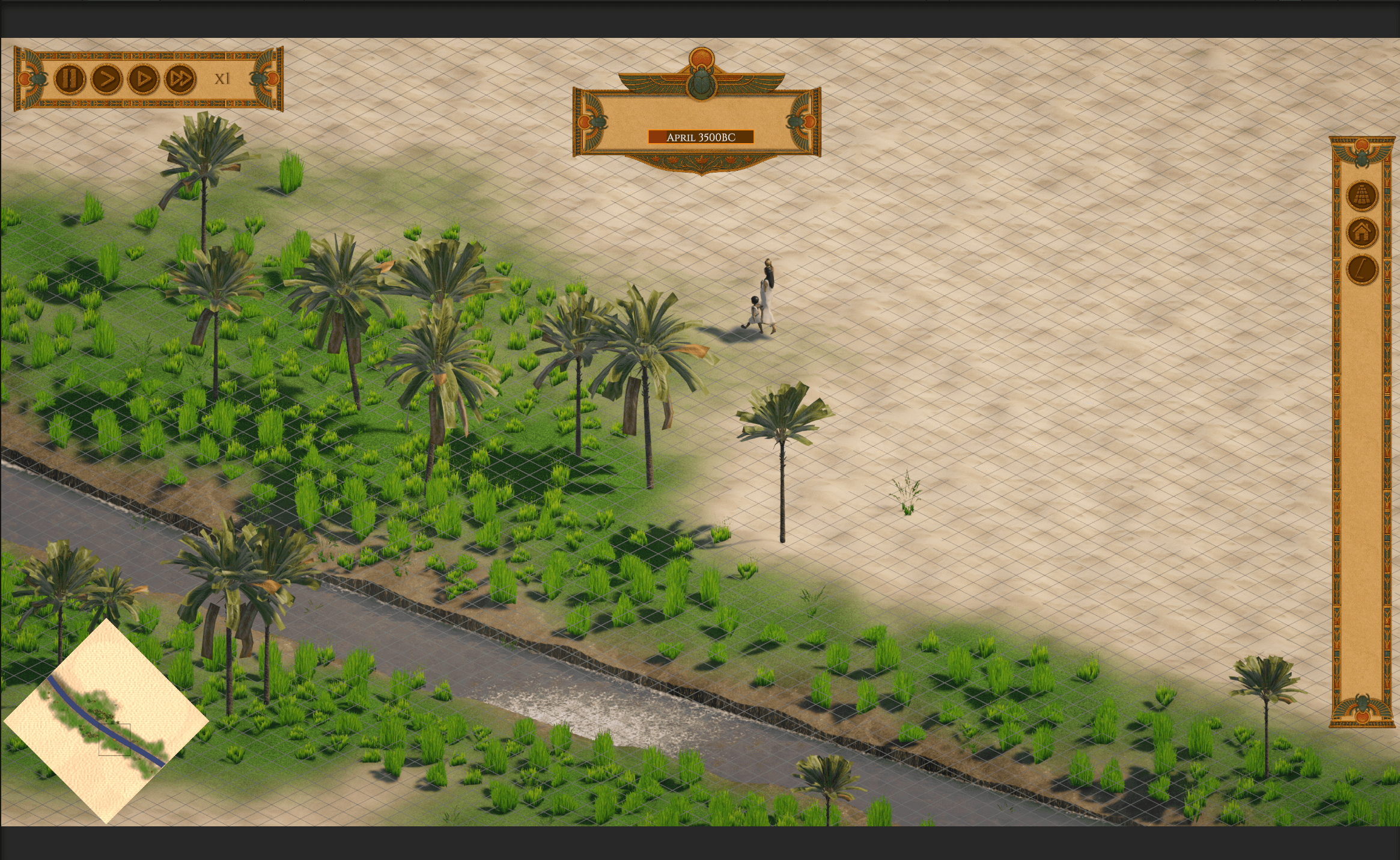 Cover Image for Core Systems Update: Progress on Crest5 river integration, new Time Management architecture, and the first scenario NAQADA: Birth of the Nile.