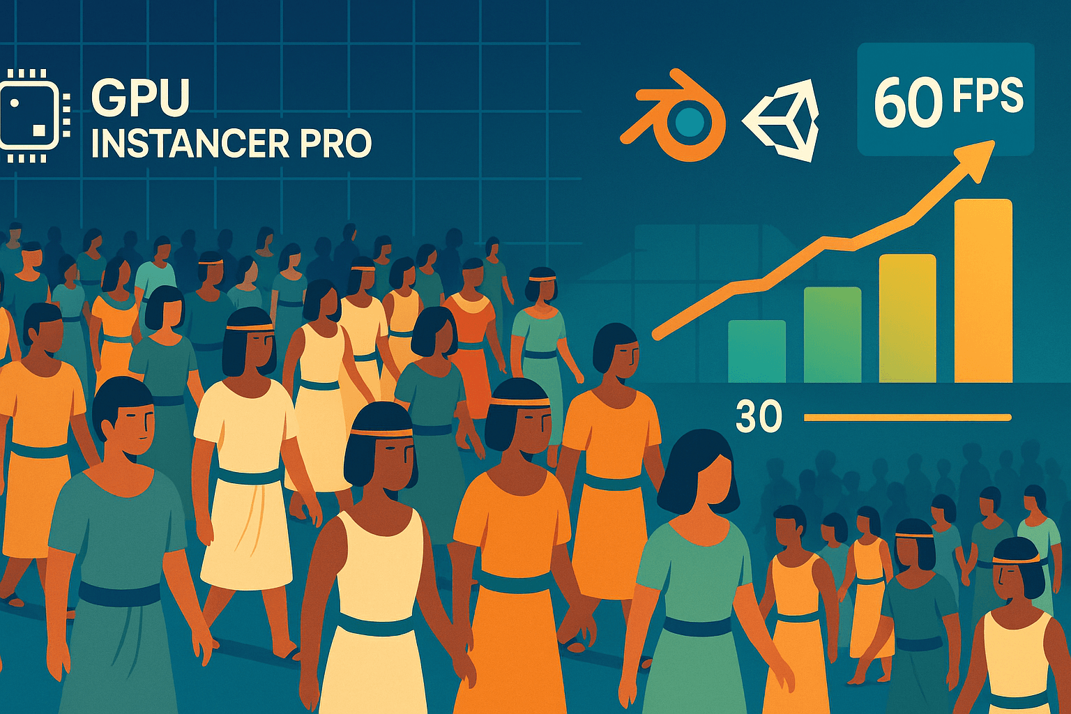 Cover Image for GPU Crowd Optimization: From 25-30 FPS to Solid 60 FPS